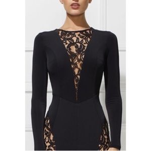 Misha Collection bodycon Kyra lace dress